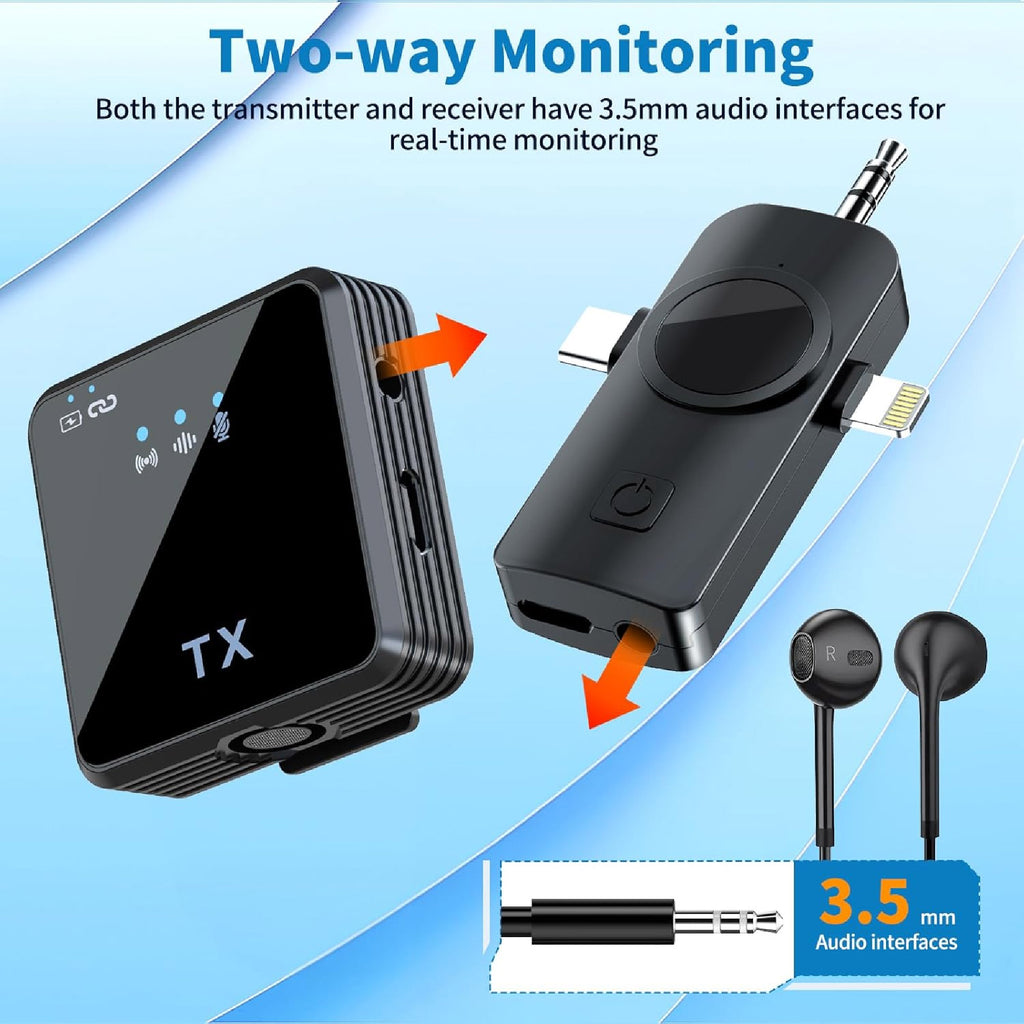 Microfonos Solapa SF11-2 Inalambricos X2