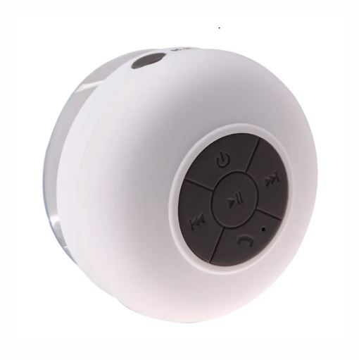 Parlante bluetooth para la ducha