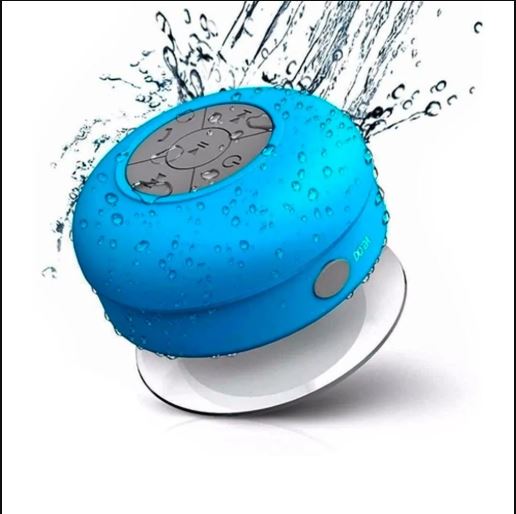Parlante bluetooth para la ducha