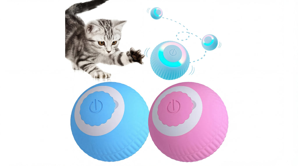 Juguete Pelota Bola Automatica Para Gato